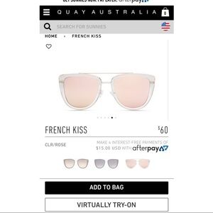 QUAY // FRENCH KISS SUNNIES